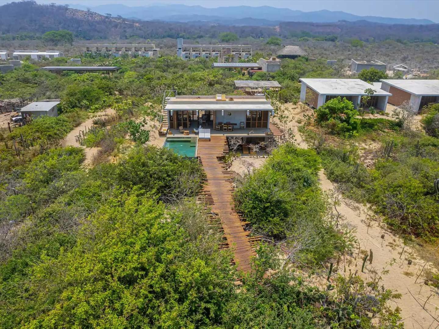 Casa Maria, Cerca De Casa Wabi Y Hotel Terrestre Puerto Escondido  Esterno foto